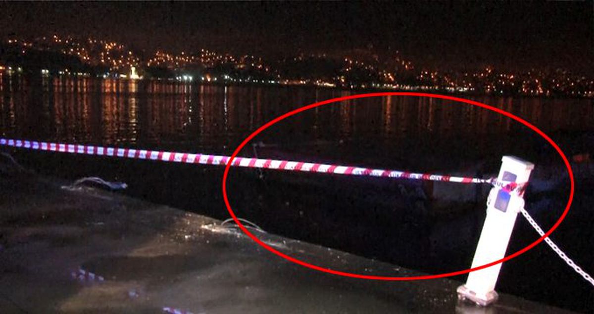 Tarabya Sahili'nde denize minibüs düştü, 6 kişi yaralandı