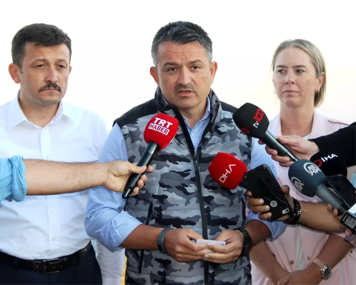 Bakan Pakdemirli: 'Bu gece ilk defa koordinasyon amacıyla gece uçuşu gerçekleşecek'