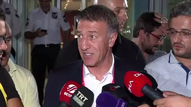 Kasımpaşa - Trabzonspor maçının ardından - Trabzonspor Kulübü Başkanı Ağaoğlu (2) Kasımpaşa - Trabzonspor maçının ardından - Trabzonspor Kulübü Başkanı Ağaoğlu (2)