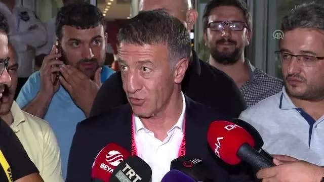 Kasımpaşa - Trabzonspor maçının ardından - Trabzonspor Kulübü Başkanı Ağaoğlu (2) Kasımpaşa - Trabzonspor maçının ardından - Trabzonspor Kulübü Başkanı Ağaoğlu (2)