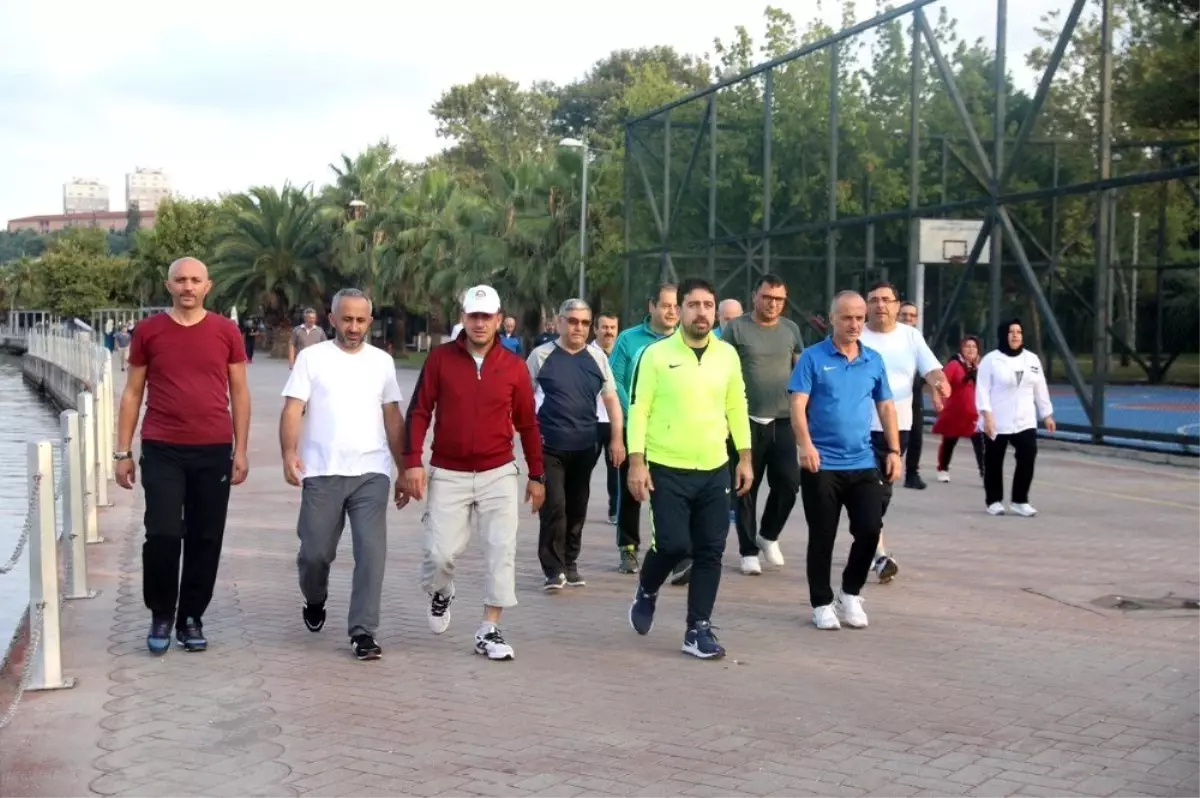 Körfez'de sağlıklı yaşam yürüyüşleri devam ediyor