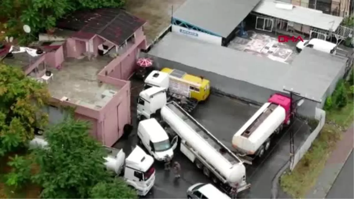 KÜÇÜKÇEKMECE'DE AKARYAKIT OPERASYONU 5 GÖZALTI