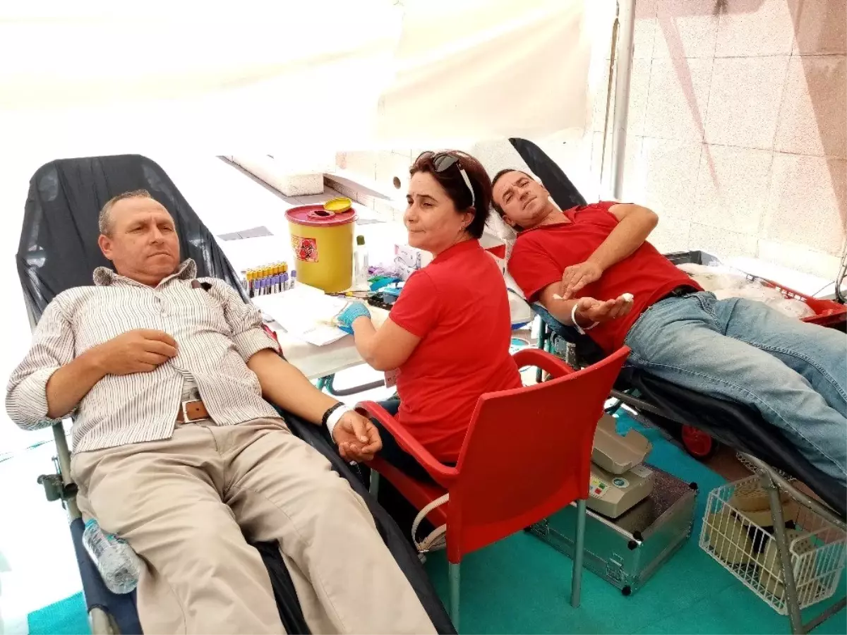 Malkara'da 44 ünite kan bağışlandı