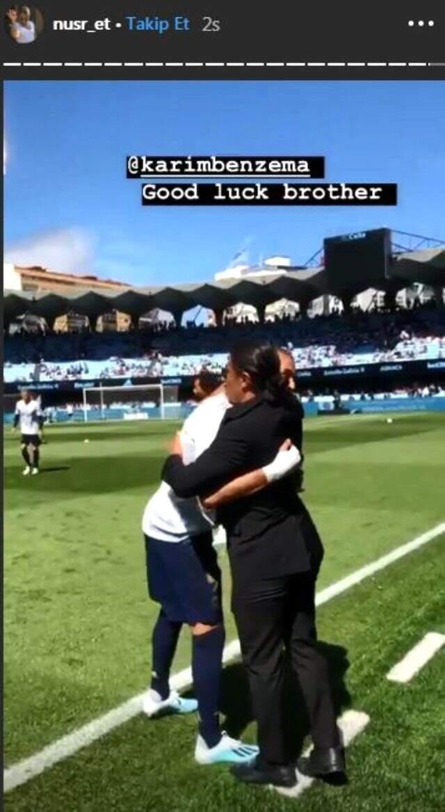 Modric ile video koyan Nusret'e tepki: Sadece ağzını oynatıyorsun