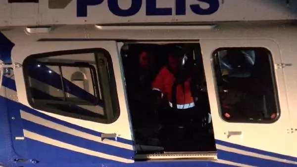 Bakan Pakdemirli, İzmir'deki orman yangını bölgesini havadan inceledi (8)