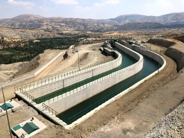 Düzbağ'ın suyu şehre verildi