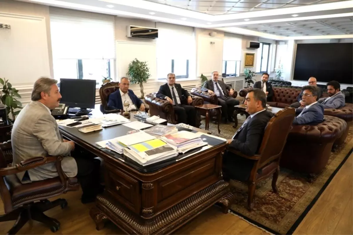 KAYSO heyeti Melikgazi Belediyesi'nde