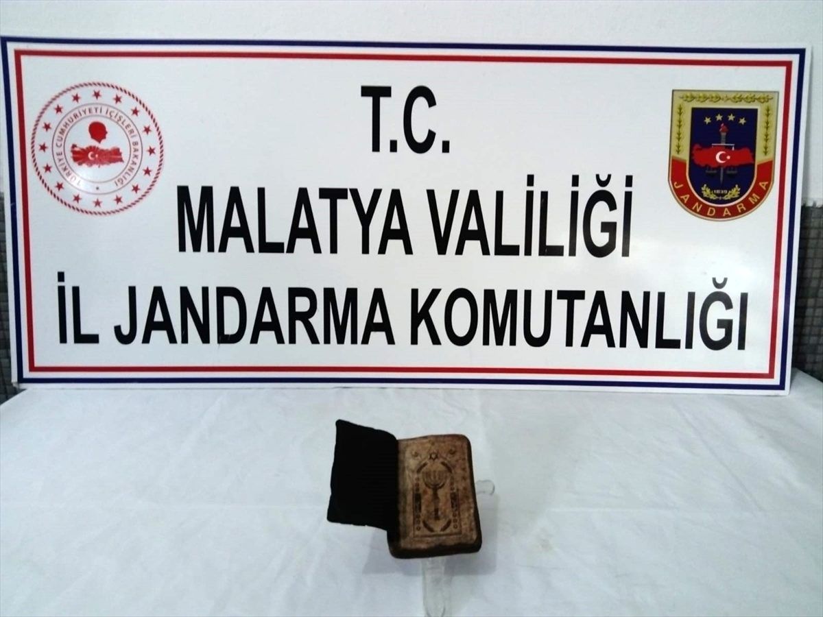 Malatya'da tarihi eser operasyonu