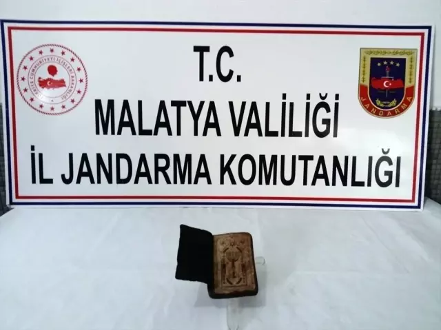 Malatya'da tarihi eser operasyonu Malatya'da tarihi eser operasyonu