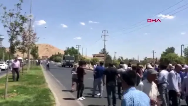 Mardin'de HDP'lilerin protesto girişimine polis engeli
