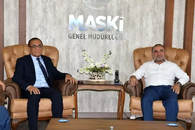 MÜSİAD'tan MASKİ Genel Müdürü Karataş'a ziyaret MÜSİAD'tan MASKİ Genel Müdürü Karataş'a ziyaret