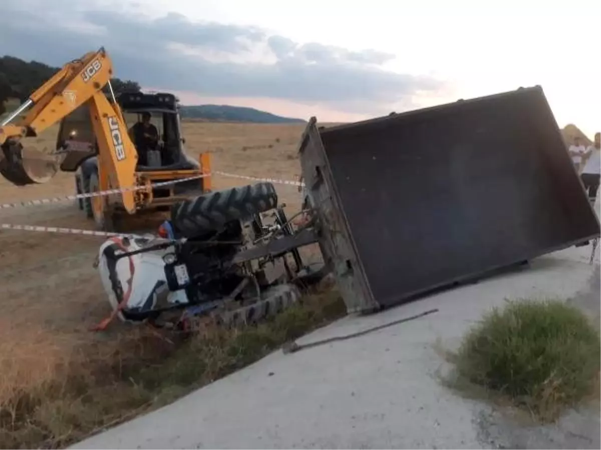 Traktörün altına kalan sürücü öldü