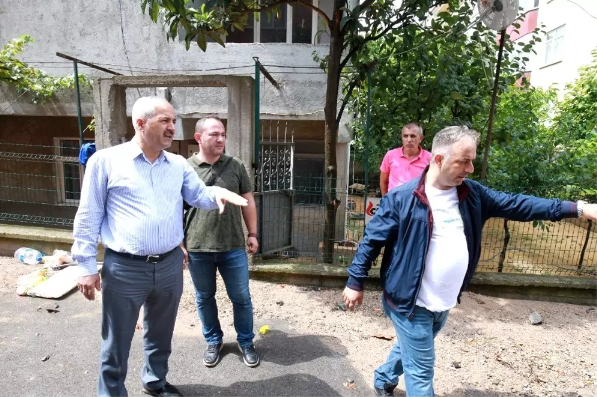 Başkan Büyükgöz çalışmaları yerinde inceledi