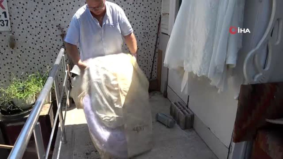 Bu gelinlikler bedava...İhtiyaç sahiplerine 'askıda gelinlik' uygulaması