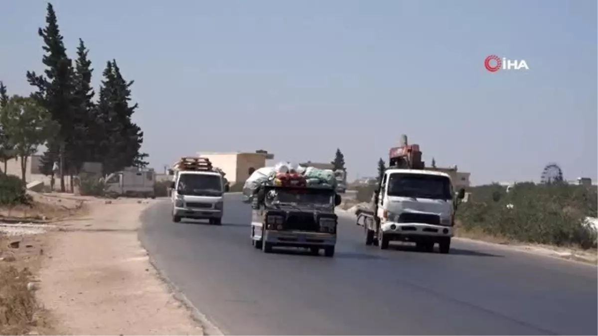 İdlib'de Hava Saldırıları Nedeniyle Göç BaşladıYaklaşık Bir Milyon Sivil Göç Etti