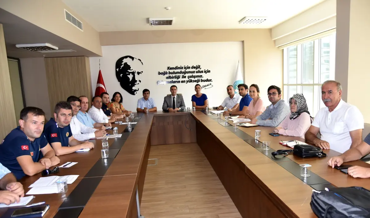 İş sağlığı ve güvenliği Ağustos ayı toplantısı yapıldı