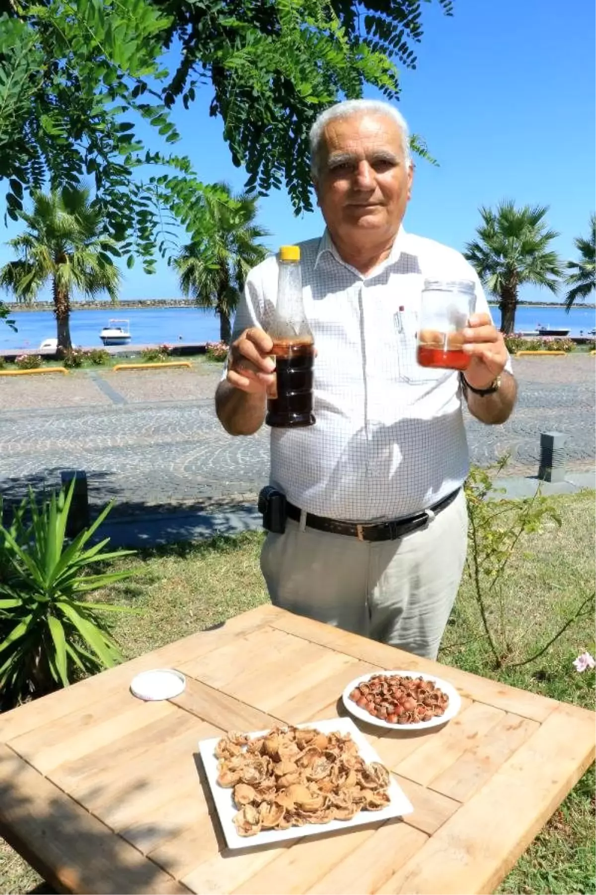 Samsunlu mühendis organik tarım ilacı üretti