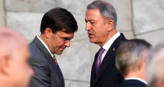 Bakan Hulusi Akar, ABD Savunma Bakanı Mark Esper ile telefonda görüştü