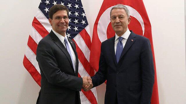 Son Dakika! Bakan Hulusi Akar, ABD Savunma Bakanı Mark Esper ile telefonda görüştü