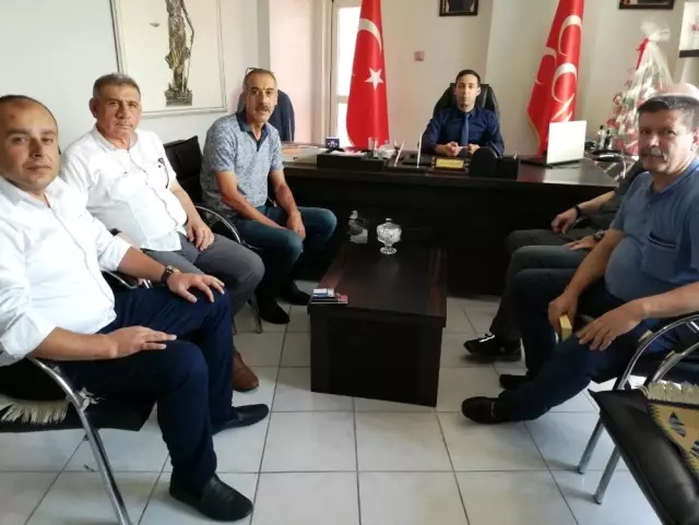 Türkiye Kamu Sen ve Türk Büro Sen'den MHP'ye ziyaret
