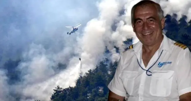 İzmir'deki orman yangınına müdahale eden pilot, otel odasında ölü bulundu