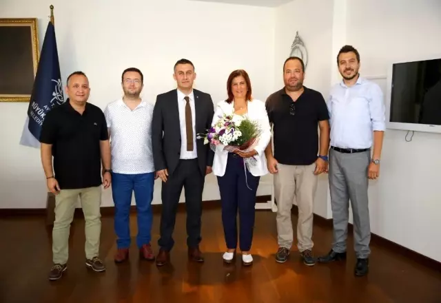 Jeoloji Mühendisleri Odası'ndan Başkan Çerçioğlu'na ziyaret
