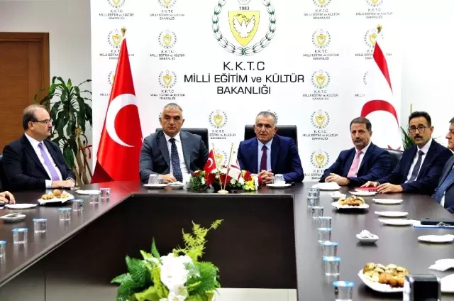 Kültür ve Turizm Bakanı Ersoy, KKTC Milli Eğitim ve Kültür Bakanlığı Çavuşoğlu ile görüştü Kültür ve Turizm Bakanı Ersoy, KKTC Milli Eğitim ve Kültür Bakanlığı Çavuşoğlu ile görüştü