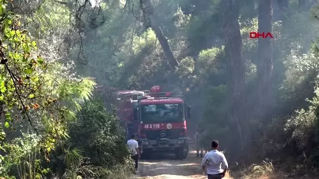 Marmaris'te aynı yerde 3'ncü orman yangını Marmaris'te aynı yerde 3'ncü orman yangını