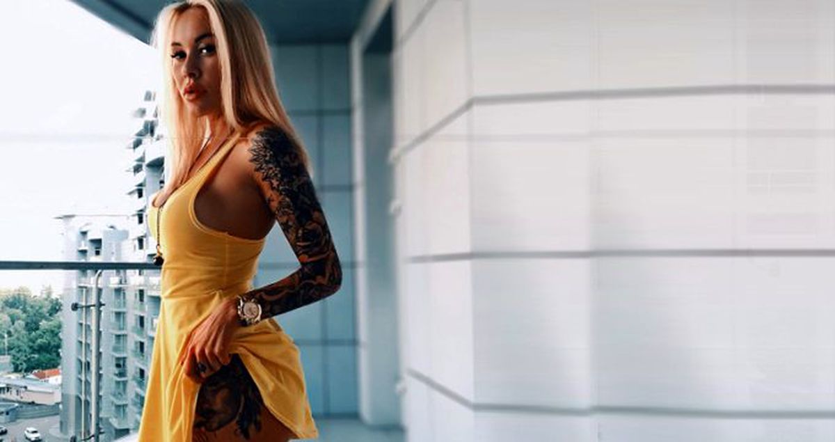 Rizeli futbolcunun eşi Irina Moroziuk'un futbol videosu sosyal medyayı salladı!
