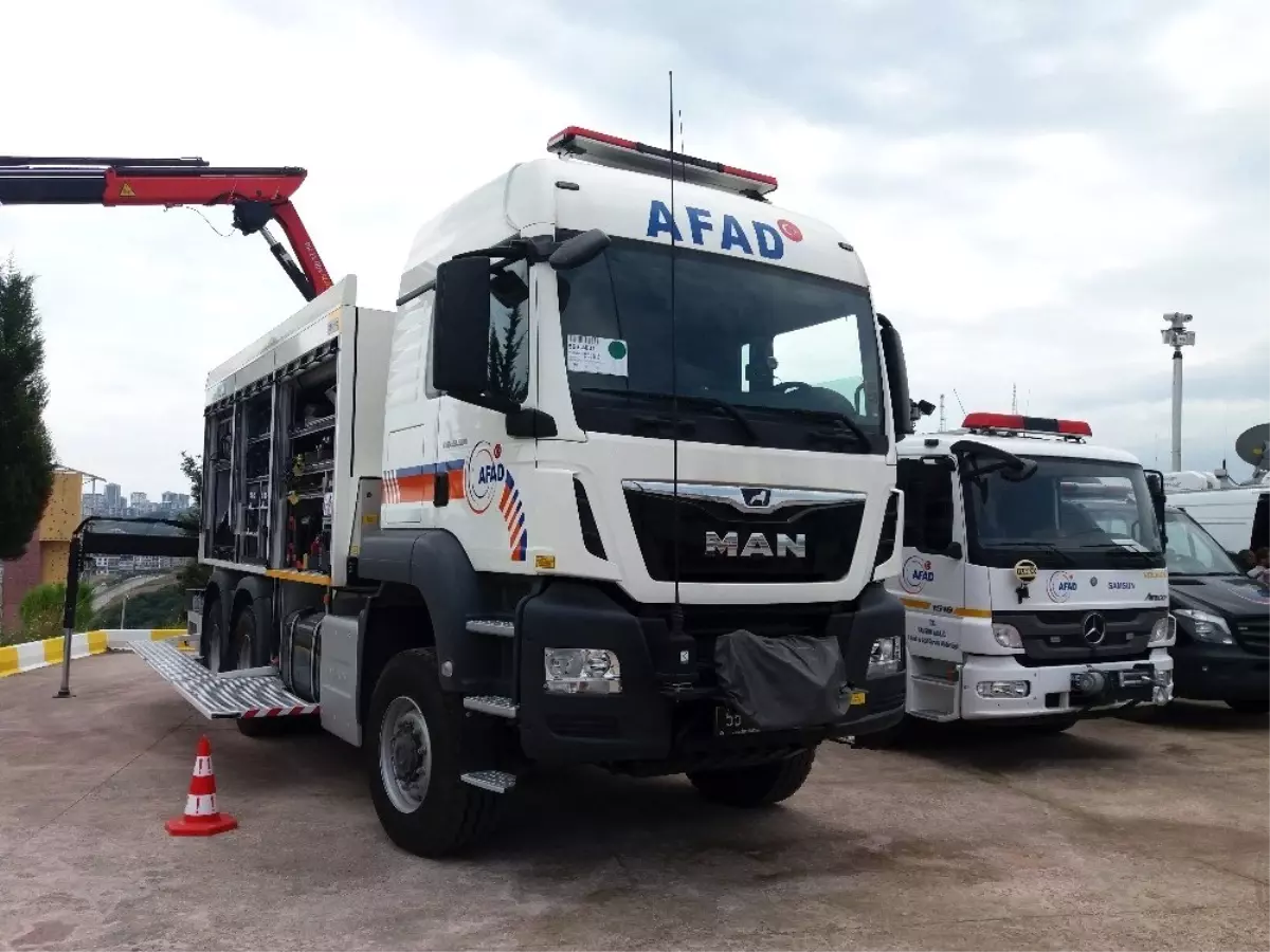 Samsun AFAD Türkiye'ye model oldu