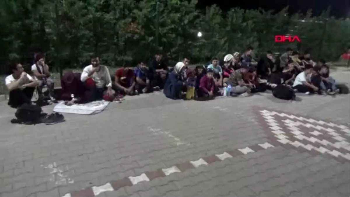 Çanakkale'de 165 kaçak göçmen yakalandı