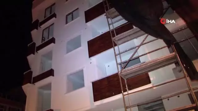 Çekmeköy'de inşaat halindeki binada şüpheli ölüm