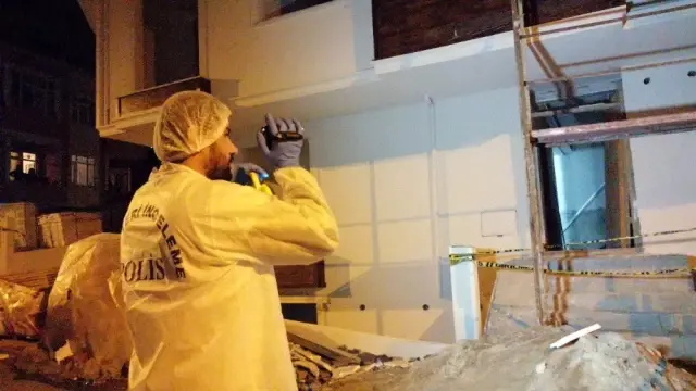 Çekmeköy'de inşaat halindeki binada şüpheli ölüm Çekmeköy'de inşaat halindeki binada şüpheli ölüm