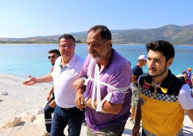 Derya Can serbest dalış rekoru kırdı! Dalışı takip eden gazeteci duya düştü