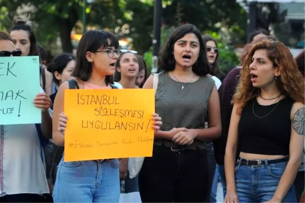 Eskişehirli kadınlar emine bulut cinayetini protesto etti