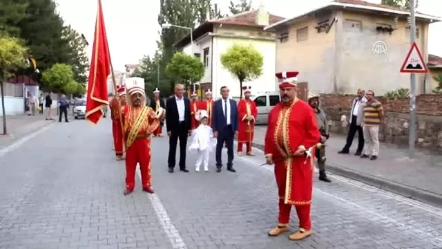 Havza'da mehterli sünnet düğünü ilgi çekti