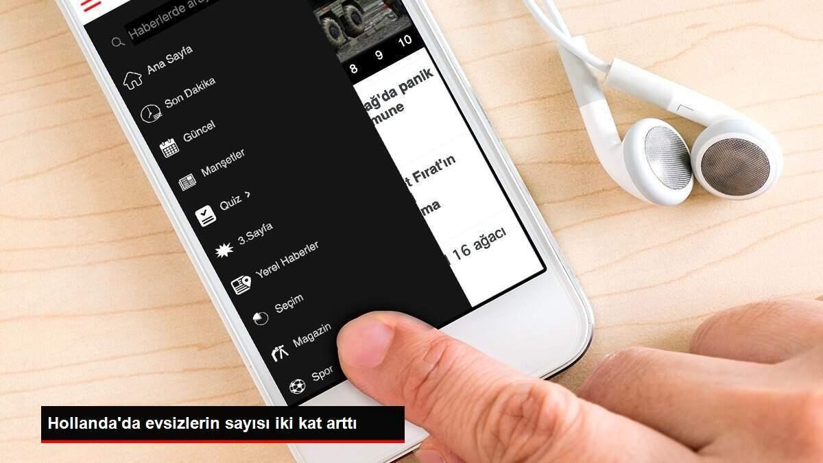 Hollanda'da evsizlerin sayısı iki kat arttı