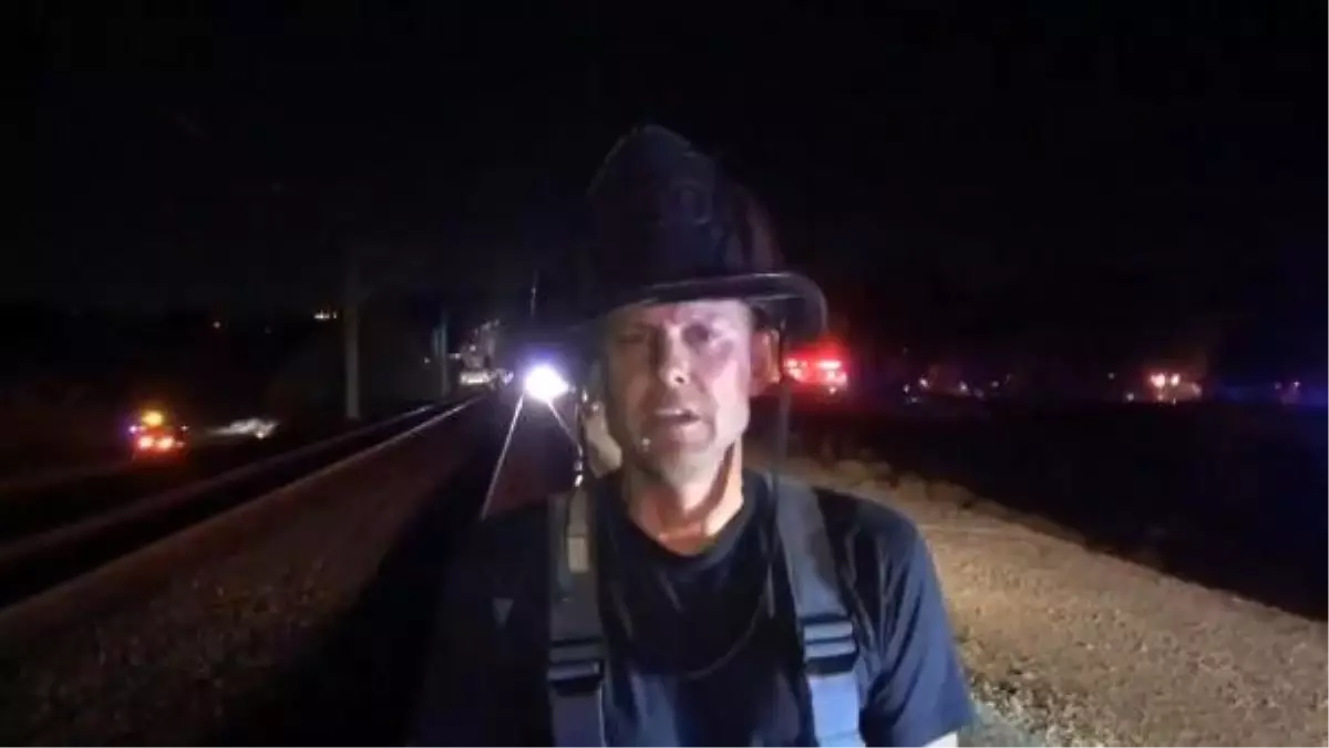 Kaliforniya'da bir tren raydan çıktı: 22 yaralı