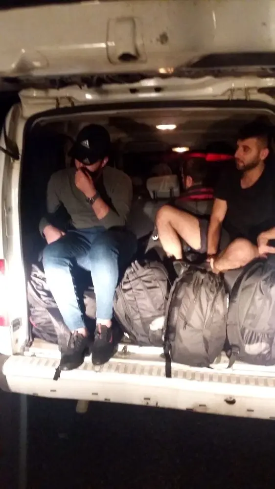 Malkara'da yabancı uyruklu 11 göçmen yakalandı