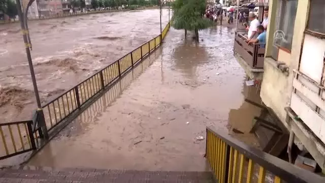 Samsun'da sağanak