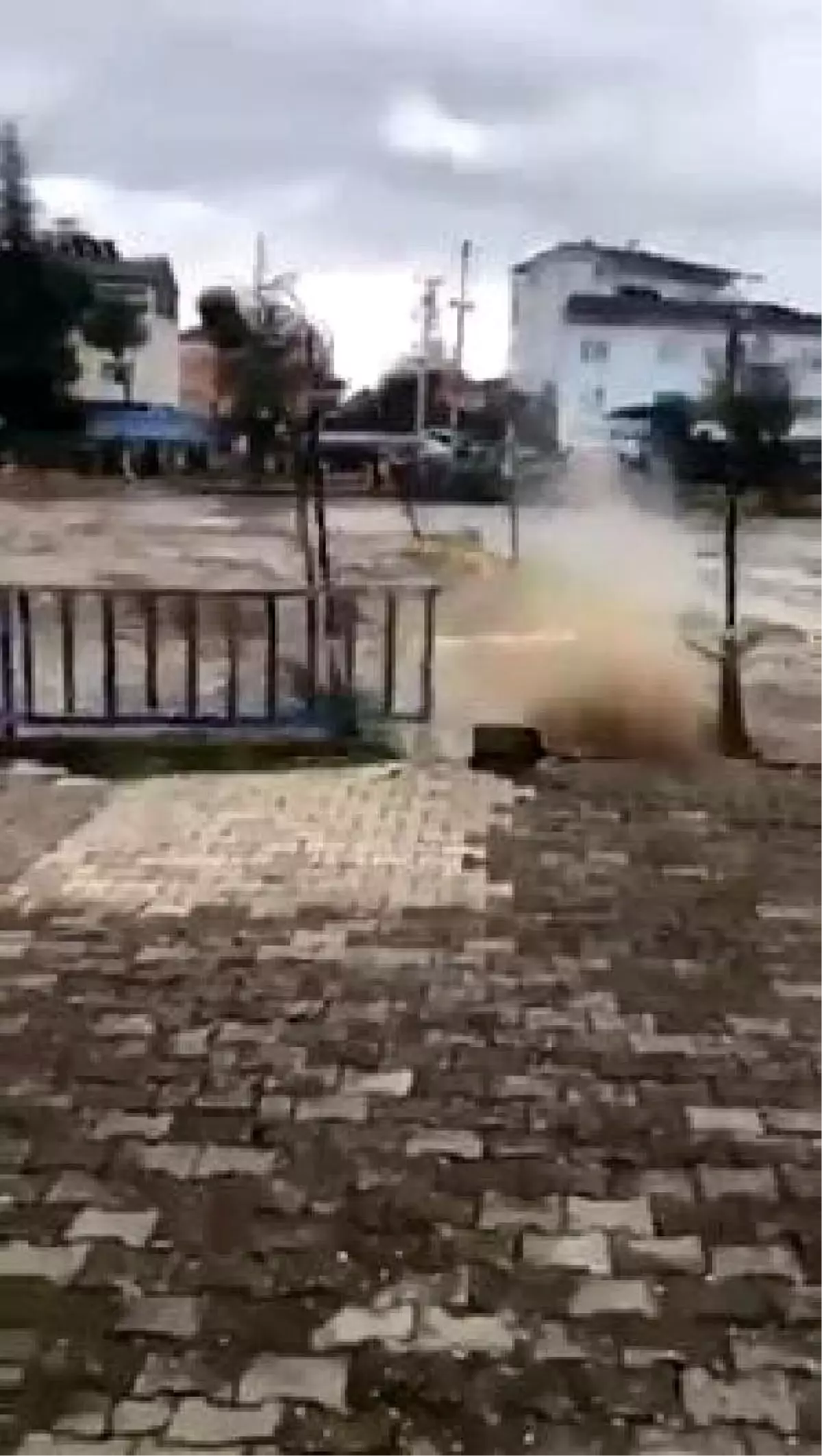 samsun'da sağanak; yeşil dere taştı, yollar göle döndü (6)