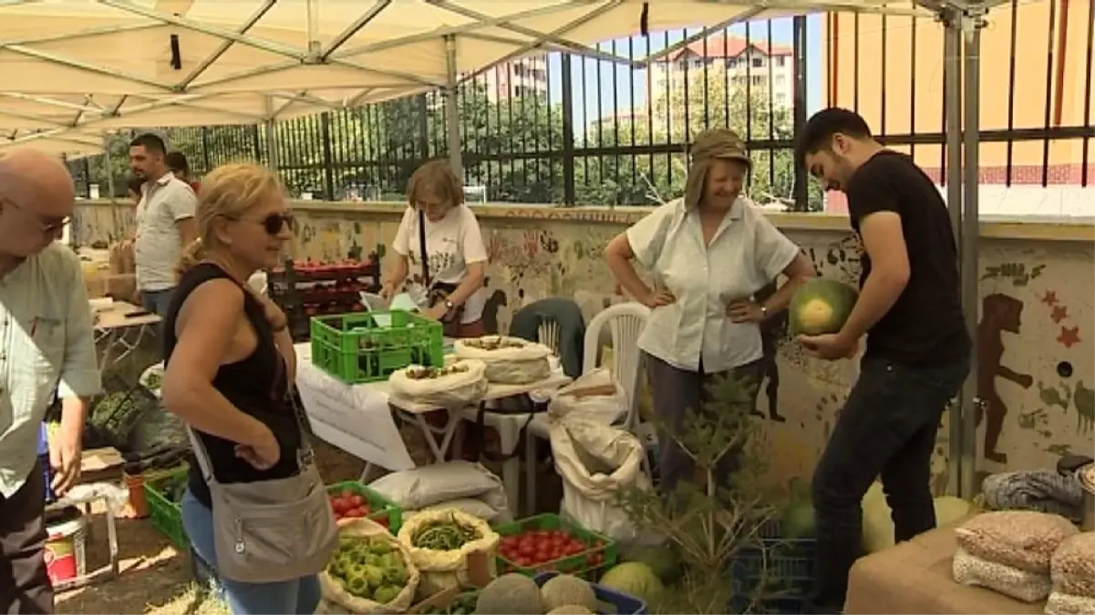 Ankaralılardan organik ürünlere yoğun ilgi