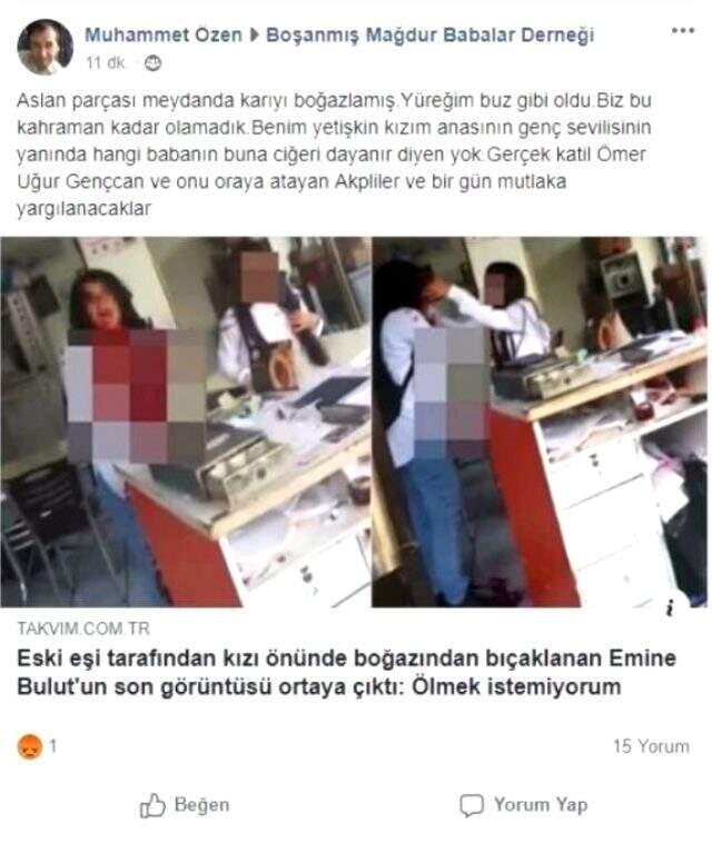 CHP'den, Emine Bulut'un katiline Aslan parçası diyen dernek başkanına dava