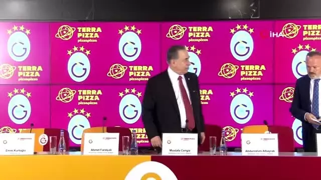 Galatasaray'ın yeni göğüs sponsoru Terra Pizza