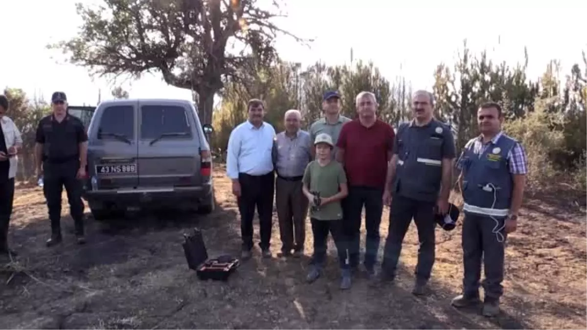 Gediz'deki orman yangını kontrol altına alındı