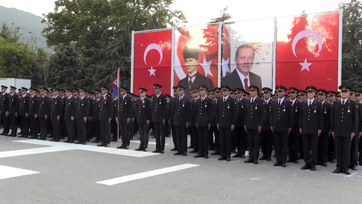 Jandarma ve Sahil Güvenlik Akademisi mezuniyet töreni