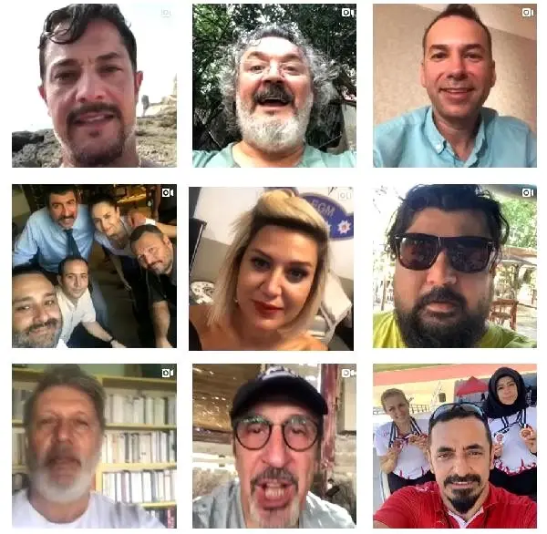 Milli atletlere ünlülerden destek Milli atletlere ünlülerden destek