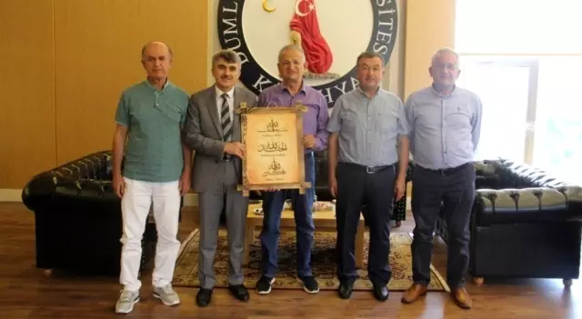 Rektör Uysal'a nezaket ziyaretleri Rektör Uysal'a nezaket ziyaretleri