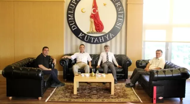 Rektör Uysal'a nezaket ziyaretleri Rektör Uysal'a nezaket ziyaretleri