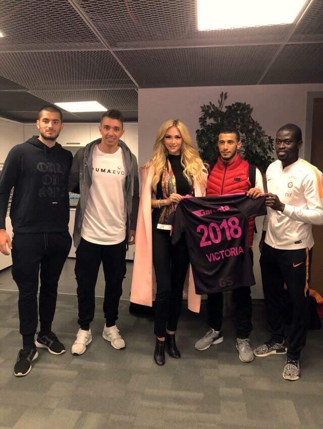 Victoria Lopyreva, Galatasaray için İstanbul'a geldi